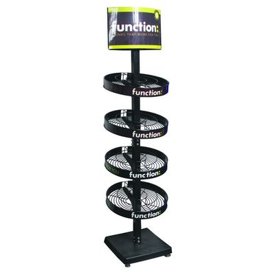 Hot Selling Supermarket Double-side Wine Bottle Display Rack Floor Wine Display Stand With Custom Logo