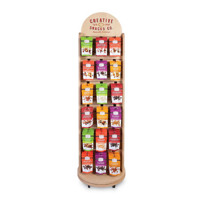 Disesuaikan Gratis Standing Wine Display Stand Rak Anggur Penyimpanan Kayu Rak Display Kayu untuk Bar