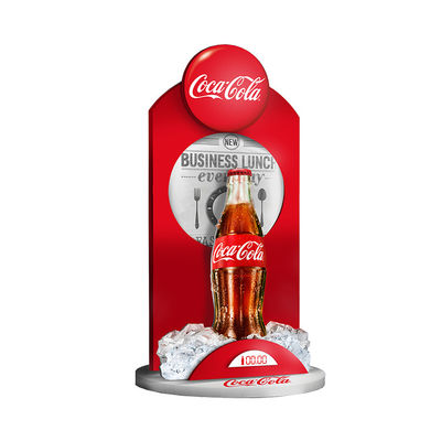 Countertop Metal Display Rack Beverage Can Holder Dispenser Minuman Untuk Supermarket