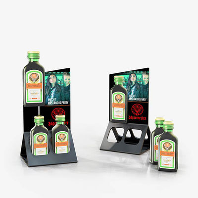 Toko Khusus Acrylic Display Stand Rak Botol Bir Supermarket Untuk Promosi