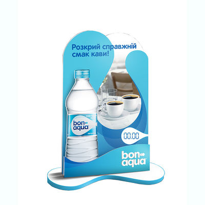 Toko Khusus Acrylic Display Stand Rak Botol Bir Supermarket Untuk Promosi