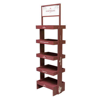 4 Layers Wine Display Stand Dudukan Botol Saus Leci Untuk Bahan Cocktail