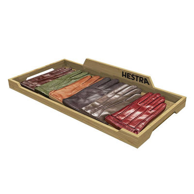 Rak Display Minyak Esensial Countertop Kayu Bambu Display Minyak Esensial Stand Boutique