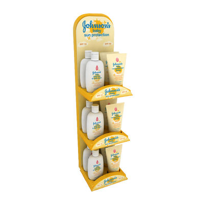 Produk Kebersihan Mulut Display Stand Display Stand Kosmetik Pasta Gigi Kayu