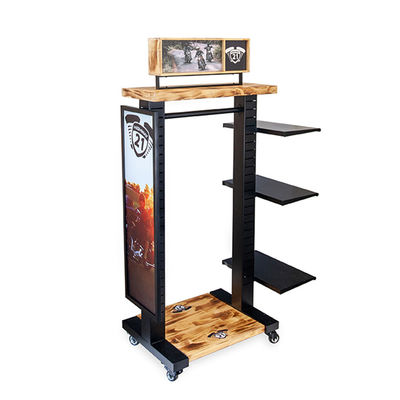 Double Sided Jeans Display Stand Untuk Toko Pakaian