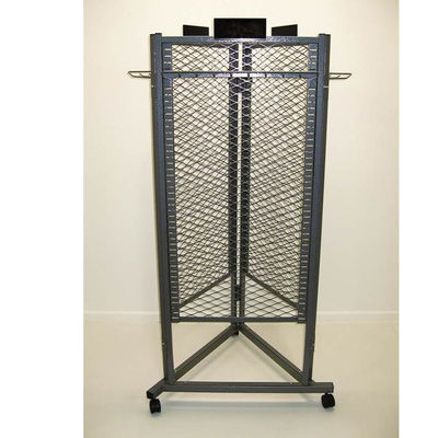 Pragmatic Gridwall Display Stand Metal Grid Display Berdiri Untuk Aksesori Garmen