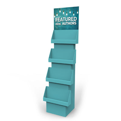 Supermarket PVC Display Stand Foam Board Shampoo Display Stand Dengan Logo Kustom