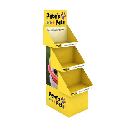 Pet Food Holder Stand Kayu Warna Disesuaikan Terbuat Dari Logam