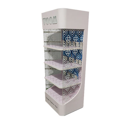 Rektangle Counter Top Acrylic Display Rack LED Display Rack Untuk Vape Products